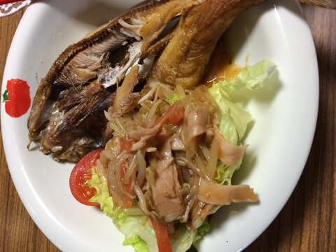 魚の付け合わせ✳︎炒め野菜